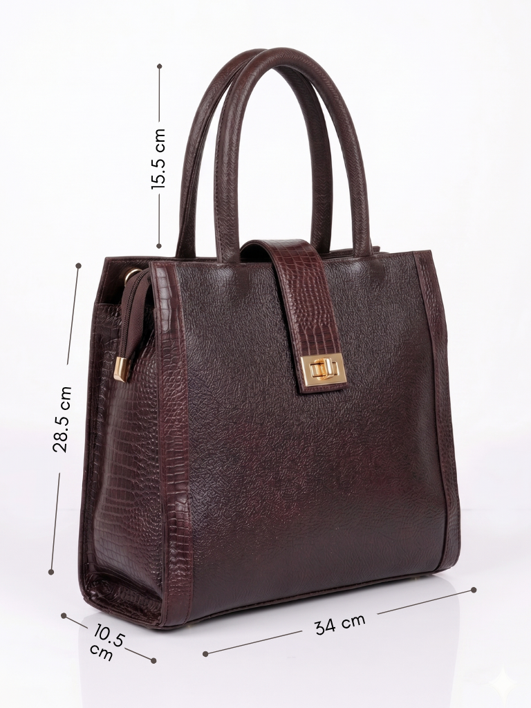 Leather Tote Handbag