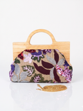 Macrame Wooden Handle bag