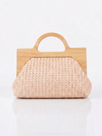 Macrame Wooden Handle bag