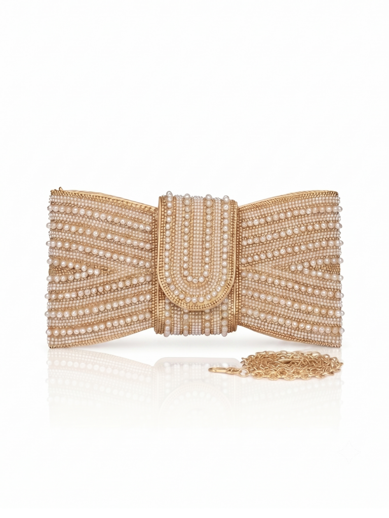 Evening Bow Sling Bag for Women